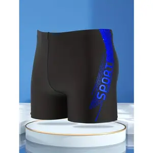 Men's Quick-Dry Swim Shorts with Adjustable Tie Closure - Tight-Fit Surf & Beach Swimwear, Swim Belt Compatible, Non- Swim Pants for Competitive Swimming, Surfing, Water Sports - Summer Pool & Outdoor Swim Suits Swimmingshorts