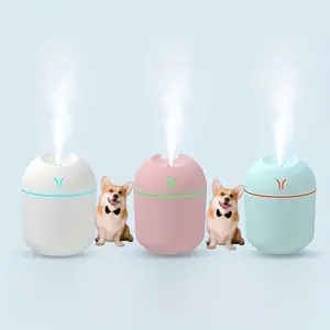 1/2PCS 2 Mist Modes Portable Small Humidifier, USB Personal Desktop Humidifier for Car, Office Room, Bedroom, Auto Shut-Off, Super Quiet