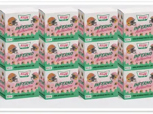 (12K) PYT Live Break Krispy Lid Inferno Authentics - 2 Football Cards