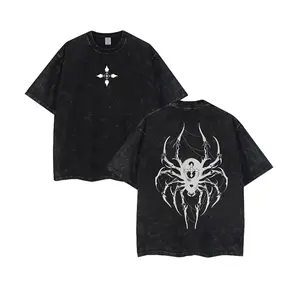 Hunter x Hunter Phantom Troupe Spider Graphic T-Shirt, Cotton Oversized Streetwear Tee for Men, Matching Hoodies & Sweatshirts Available