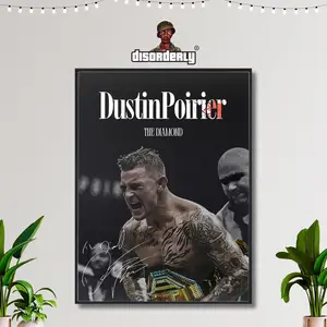 Dustin The Diamond Poirier Poster, UFC Poster, MMA Poster, Fighter Motivation, Bedroom Wall Decoration, Wall Decor, Wall Art