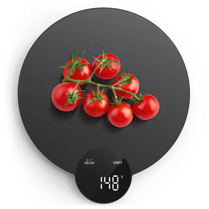 Ultrean Food Scale, Digital Kitchen Scale for Baking Cooking and Meal Prep, 6 Units with Tare Function, 11lb (Batteries Included)