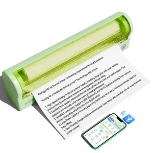 PeriPage P80 Portable Thermal Printer, Wireless Bluetooth Support, 8.5" x 11" US Letter & Legal, Inkless, Compatible with iOS & Android Devices Printing Machine