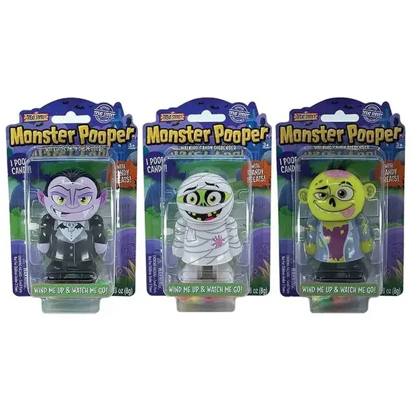 Halloween Monster Pooper Candy Dispenser
