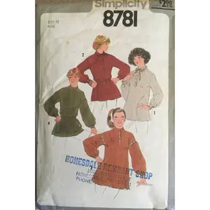 Simplicity 8781 Sewing Pattern (Vintage) CUT