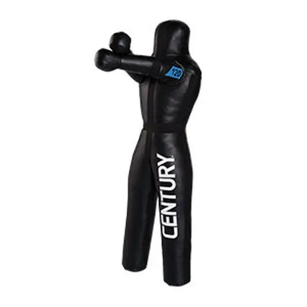 Century 101620 Unisex Adults' Grappling Dummy - 120lb, Black, Posable Arms, Lace Up, Reinforced Laced Stitching, Optimum Durability for Throwing & Martial Arts
