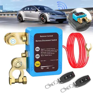 240A Remote Kill Switch for 12V Vehicles | Prevents Drain from Aging Wires, Lights Left On, or Electronics | Works with Negative Terminals 9-13mm & 15-17mm