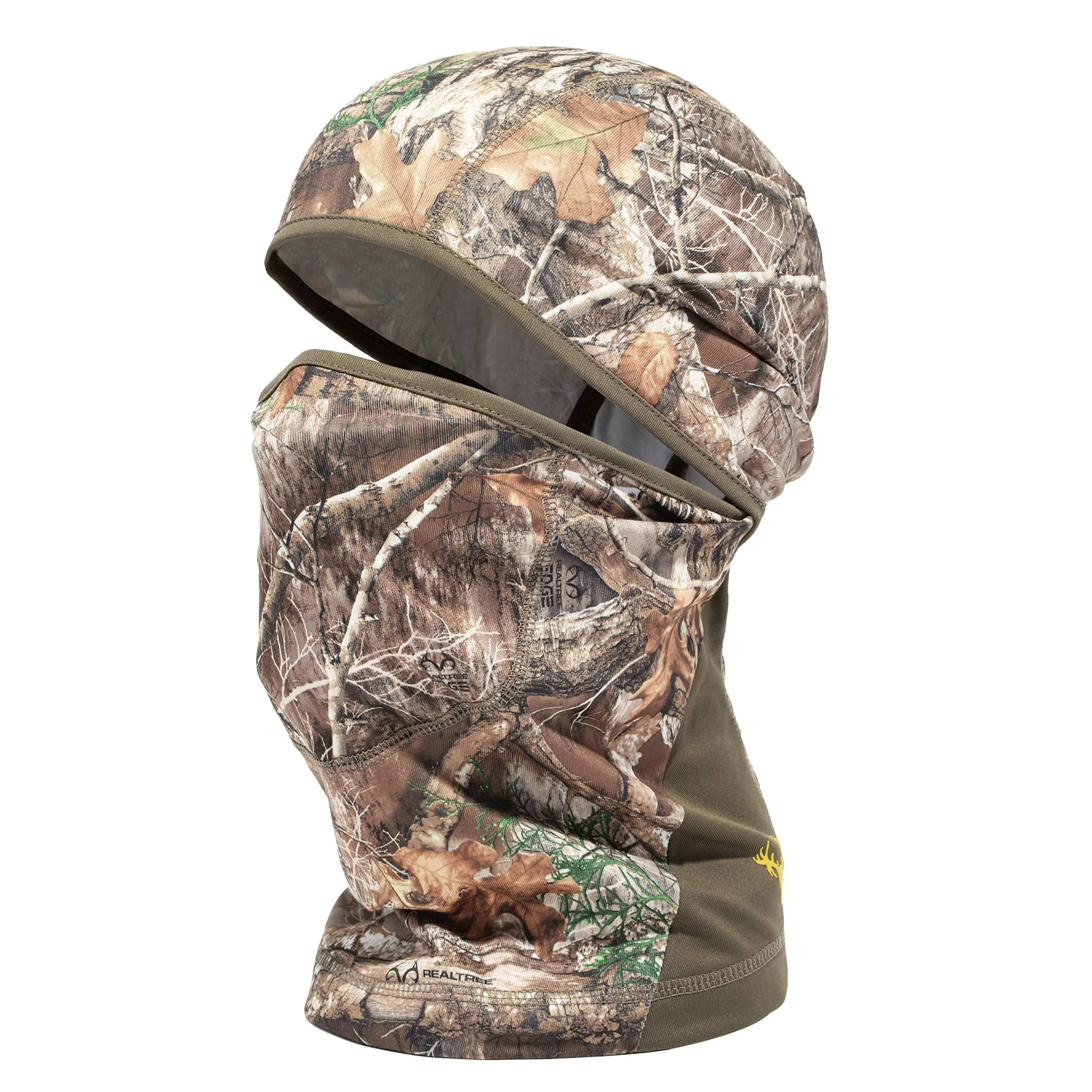 Men's Grouse Stretch Polyester Convertible Balaclava  Realtree Edge One Size