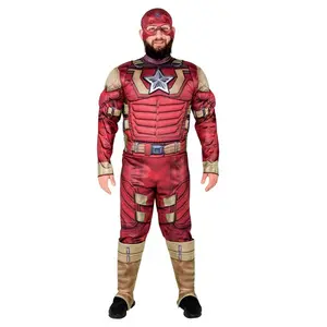 Men's Deluxe Red Guardian Thunderbolts Costume