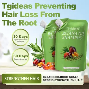 Tgideas Rosemary Batana Oil Shampoo - Promotes hair growth, strengthens hair strands, cleanses hair, contains natural extracts to care for hair, daily hair care 250ml (8.45oz). #SummerWins #DealsForYouDays