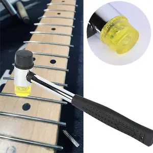 Guitar Fret Hammer Guitar Luthiers Tools With Double Head for Electric Acoustic Bass, Mandolin, Banjo and Ukulele