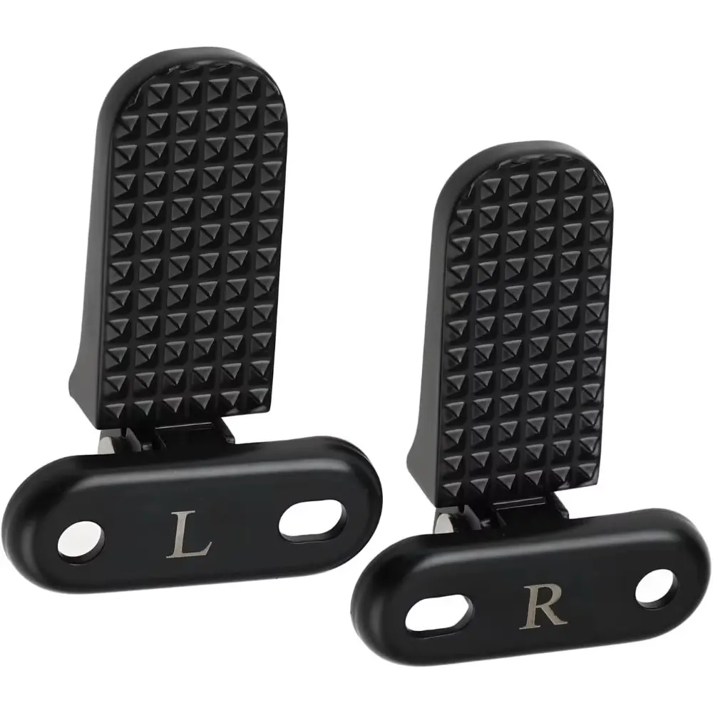 1 Pair Electric Bicycles Foldable Rear Pedals Hole spacing 43-51mm Suitable for Motorcycles Electric Bicycles Ebike Accessories E Bikes Accessories
