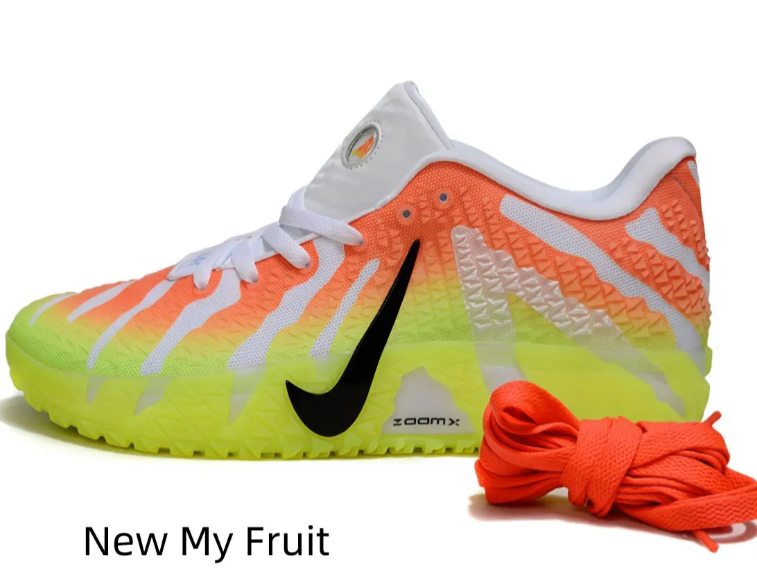 Ultra Light Color Gradient Low Cut Training Shoes Quick Dry Breathable Stretch Fabric 3D Textured Surface Fluorescent Translucent Anti Slip Outsole Indoor Outdoor Court Sports Shoes For Men Women