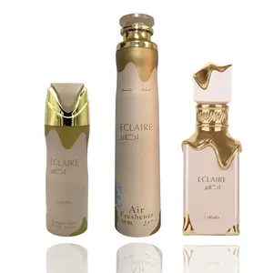 Eclaire + Eclaire Deodorant + Eclaire Air Freshener --- 3-piece Eclaire Set by Lattafa