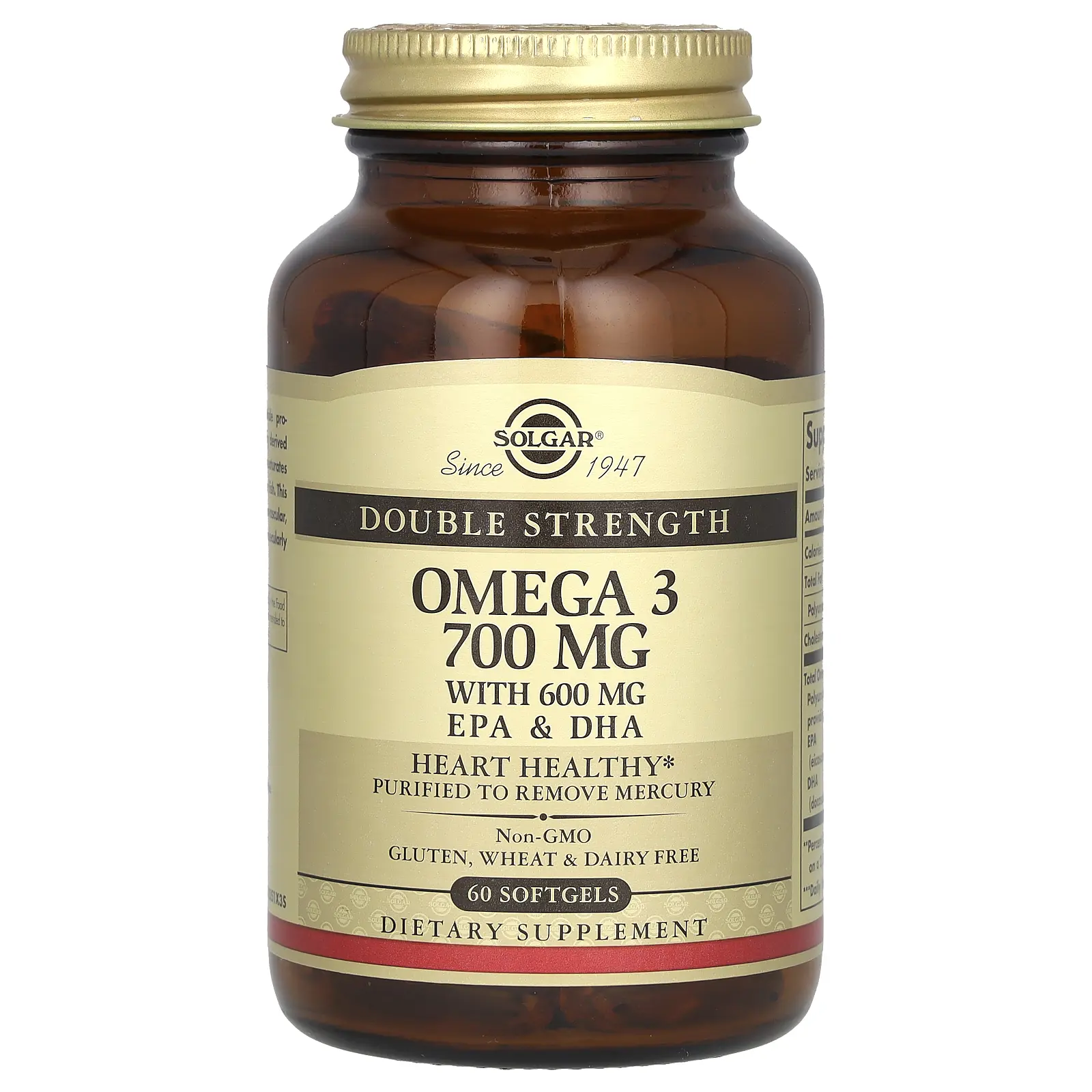 Solgar Omega-3, 700 mg, 60 Softgels