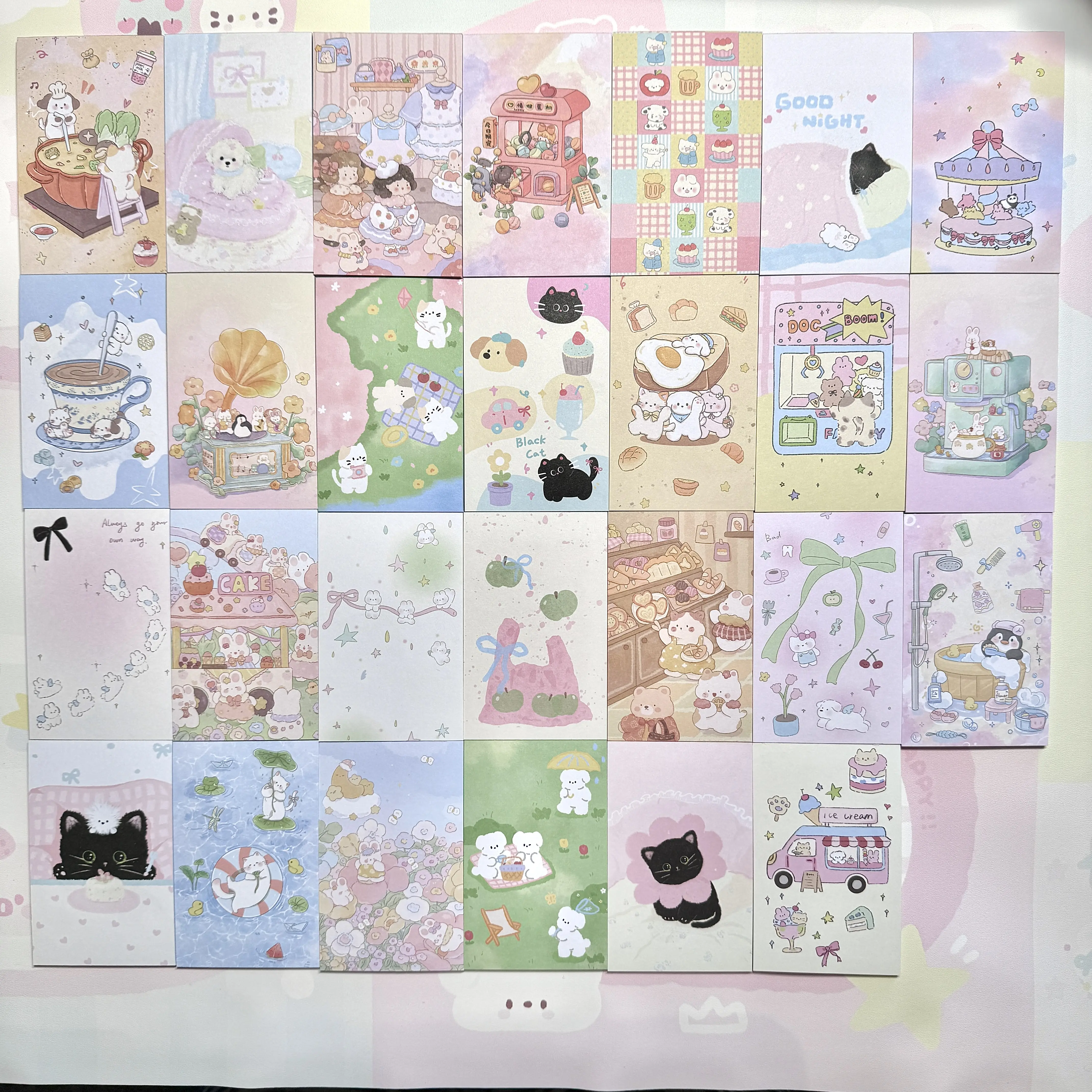 Double Sided Memo Sheets - Sample Pack