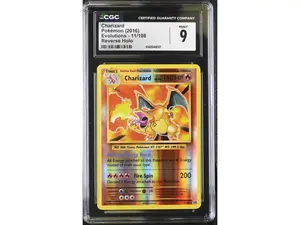 2016 Evolutions #11/108 Charizard Reverse Holo CGC 9