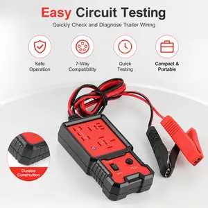Car Automotive Circuit Tester Portable Battery Diagnostic Checker Tool Professional Car Relay Tester for Easy Troubleshooting and Accurate Readings outdoorfun