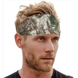 Outfitters Headband for Men - Mens Headbands - Working Out Sports Performance Head Bands - Athletic Cycling Running Sweat Band, Football Headbands - Sweat Bands Men/Women