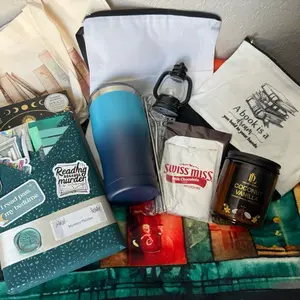 Cozy Comfort Collection Blind Date With A Book Blanket Self Care Set Includes Surprise Book Journal Bath Salts Chocolate Lantern Nook Experience