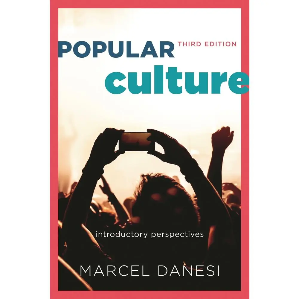 Good Used Literature Book - Popular Culture: Introductory Perspectives by Marcel Danesi (Softcover, 3rd Edition, 1.08 lbs, 342pp, Discussion Prompts) - English Reading Materials, Books