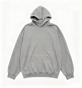 Classic Hoodie 'Dark Gray' - High-Quality Graphic Long Sleeve Sweatshirt for Men's Casual Outdoor Wear, Oversized Fit, Comfortable & Durable - Menswear