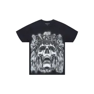 Inone Black Graphic Short Sleeve Tee