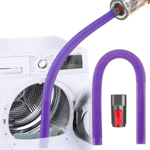 Dryer Vent Lint Removal Tool Vacuum Attachments Hose for  GEN 5 V15 V12 V11 V10 V8 V7 Detect Outsize Slim Absolute Cyclone Vacuum Cleaner Dryer Cleaner Kit Nozzle Crevice Flexible Hose