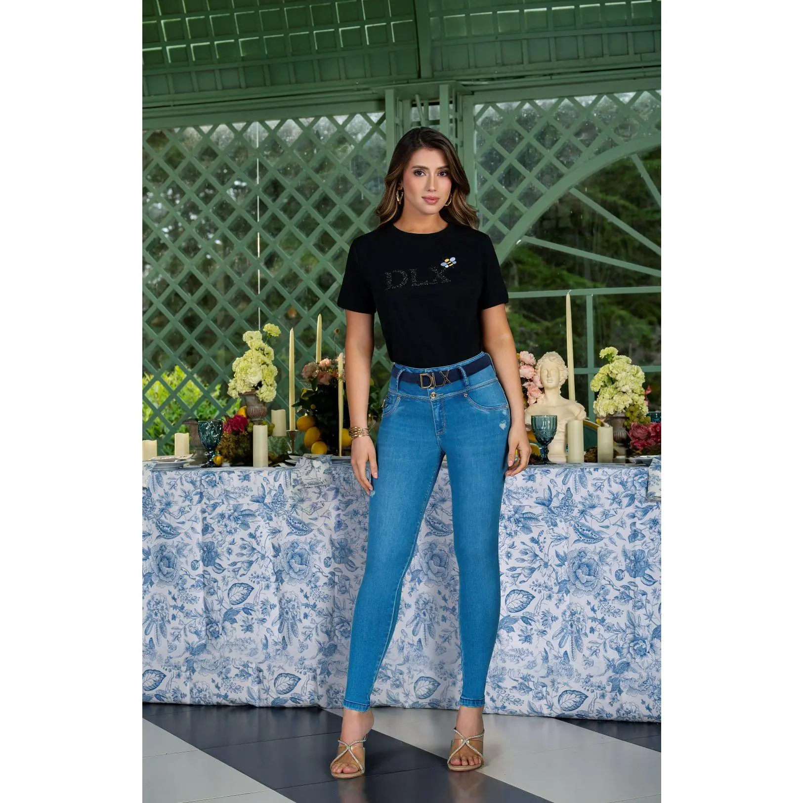 7215 JEANS COLOMBIANO DELUXE - AMOR INFINITO