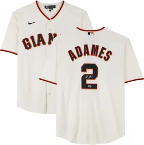 Willy Adames San Francisco Giants Autographed Cream Nike Replica Jersey - Fanatics Authentic Certified