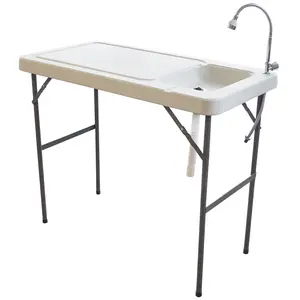 Sportsman Series Fish/Camping Table with Faucet