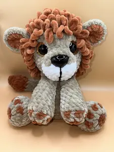 Hand Crocheted Lion