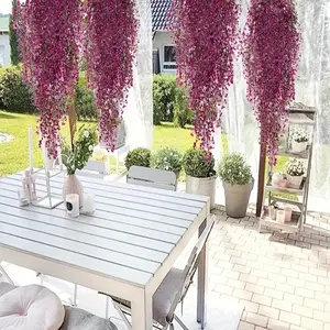 Vibrant Artificial Hanging Bouquet Set, Artificial Faux Plants, Lifelike Artificial Flower, Durable Daisy & Eucalyptus Flowers, Home Decoration Bouquet, Perfect for Indoor Outdoor Decor, Pack of 4