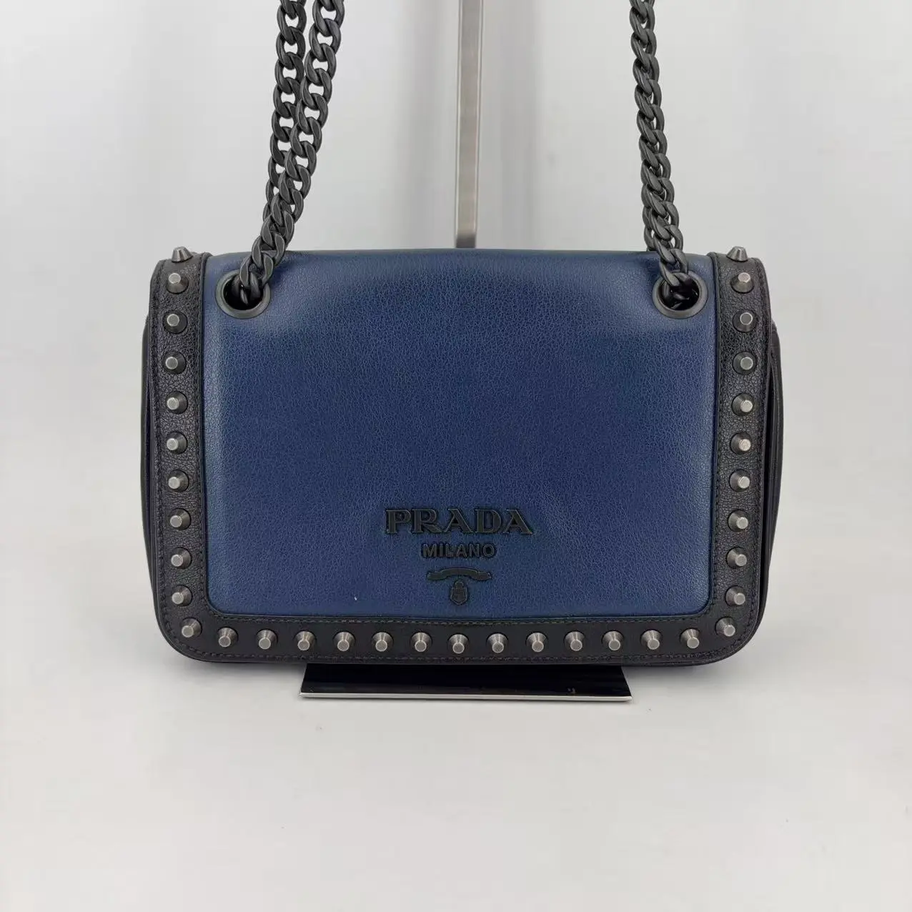 Pre-owned PRADA Leather Crossbody Bags Shoulder Bags