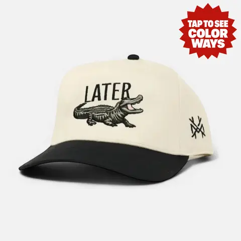 Later Gator Snapback Hat