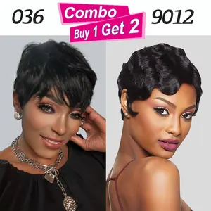 BUY 1 GET ONE 1 FREE ! PiXie Cut Wigs is Here--Crafted to Perfection Glueless And Exclusively Available to Just Activity  for the Month of September.#SummerVibes