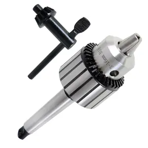 Drill Chuck 5/8" Capacity With K32 Chuck Key And MT2 Shank (R8-B18) Power Tool