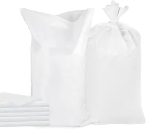Empty Woven Polypropylene Sandbags (14” x 26”) for Flood Defense