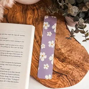 Purple Floral Bookmark