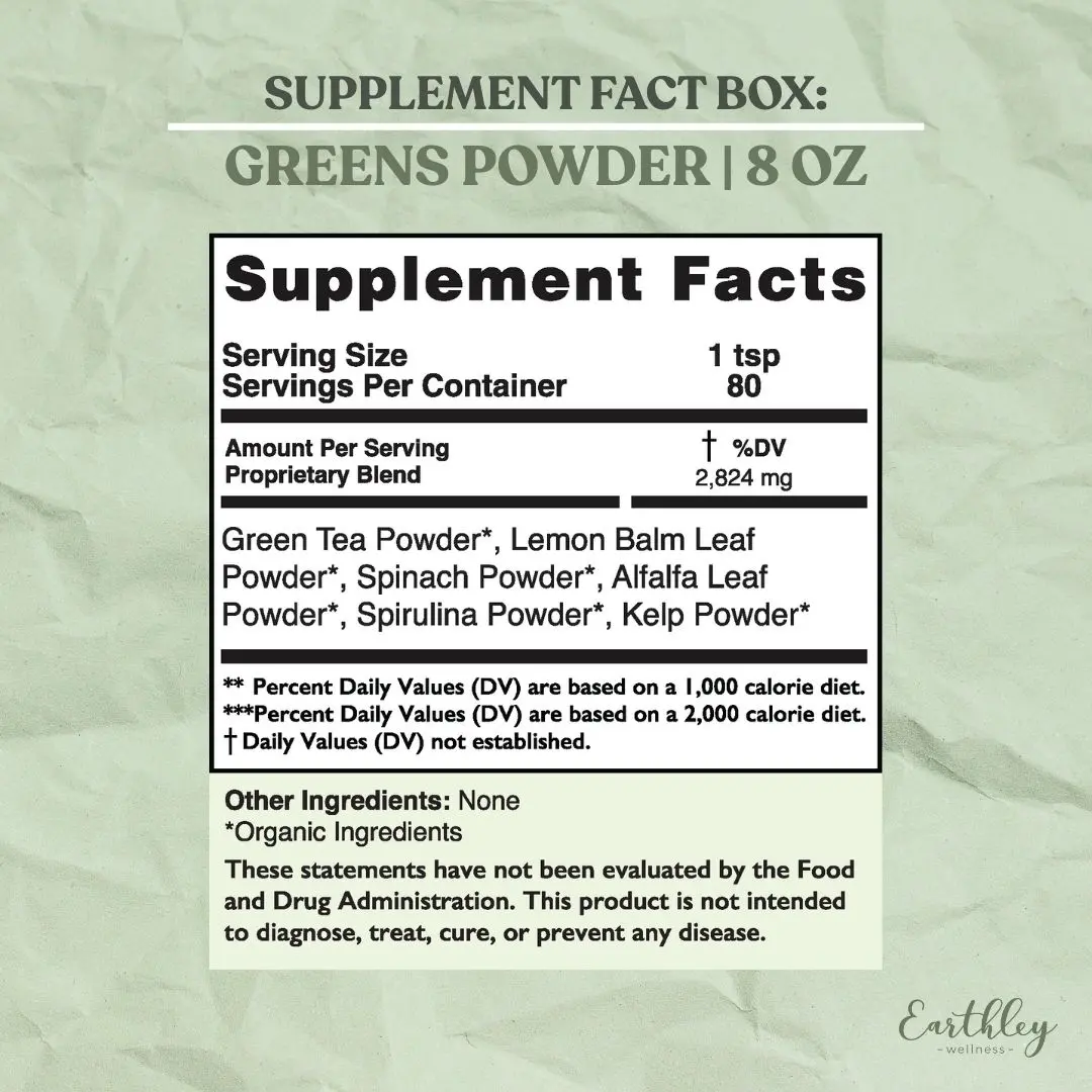 Greens Powder