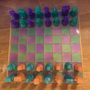 Epoxy Chess Set
