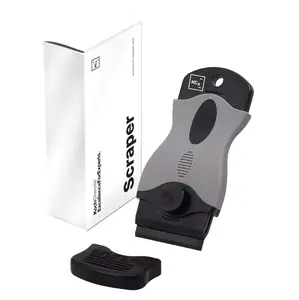 Koch Chemie Scraper with Ten Blades | Removes Film and Adhesive Residues on Coated Surfaces Plastics and Wood | Precision Control for Decal and Sticker Cleanup | Test on Sensitive Finishes First