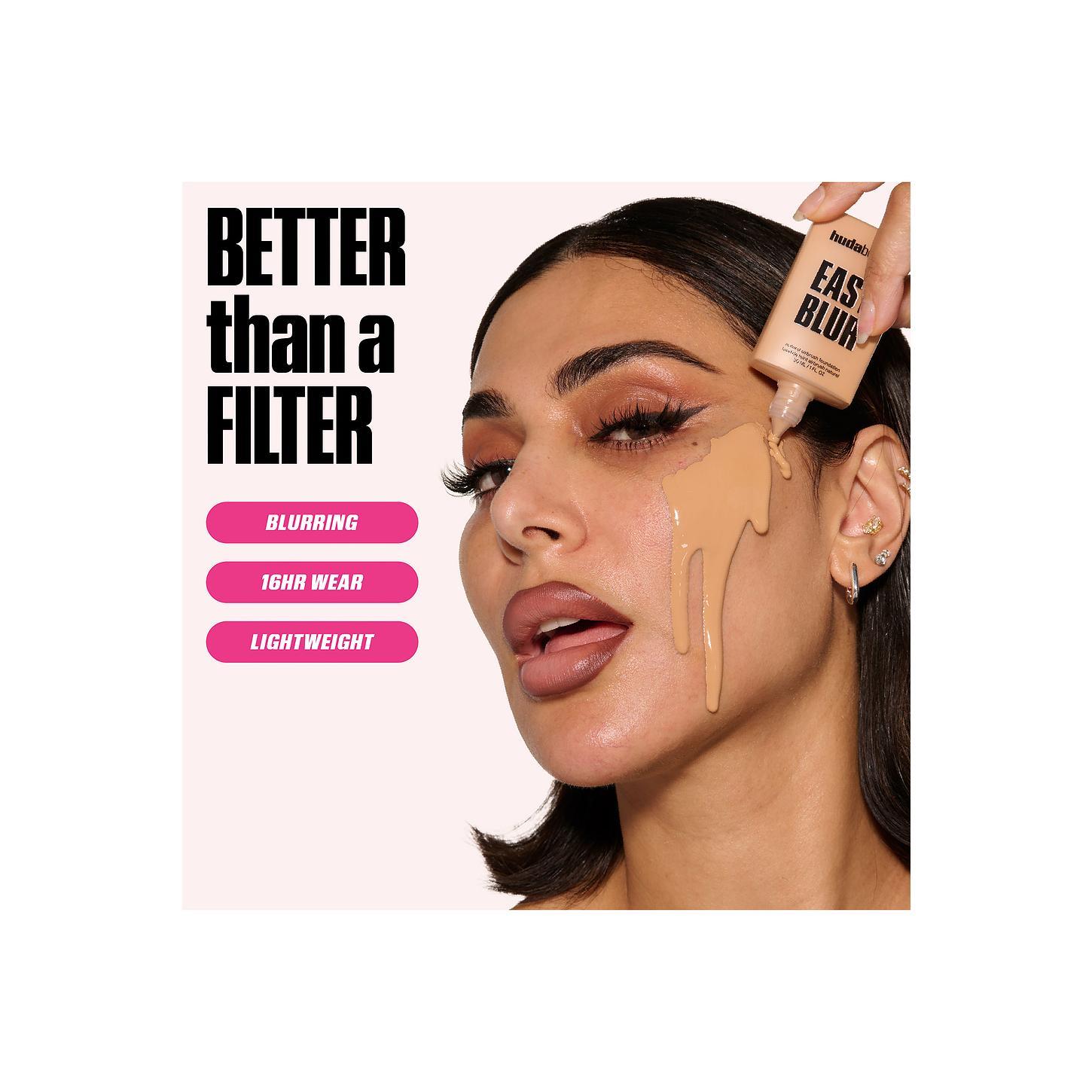 Huda Beauty Easy Blur Foundation in Shortbread 200B