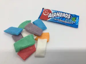 FreezyFrenzy Freeze Dried Air Bites (Airheads) Assorted Taffy, Sweet, Tangy Flavorful Snack, Freeze Dried Candies