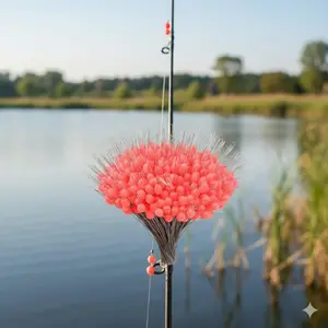Silicone Float Stops Fishing Bobbers Set: 300PCS Slip Cork Kit for Freshwater & Saltwater. Anti Tangle Rigs with Multiple Sizes 1.0-8.0 for Tackle Upgrades.