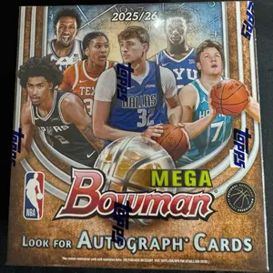 Topps Bowman basketball  mega box