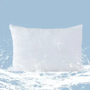 1 pcs Cooling Bamboo Pillows for Sleeping, Adjustable Orthopedic Pillows, Double Sided Cooling Bed Pillows for Hot Sleepers, Side Back and Stomach Sleeper