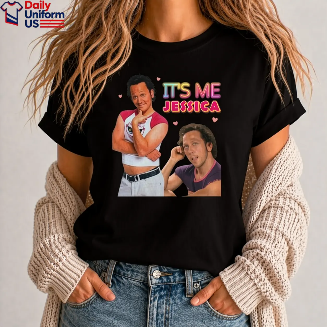 It's Me Jessica Funny Meme T-Shirt | The Hot Chick Humorous Graphic Tee | Sarcastic Funny Quote Apparel | Funny Gift Idea for Women & Unisex summerwins