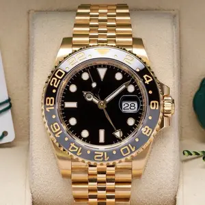 Men Business Luxury Gold Sports Automatic Homage Custom Watch