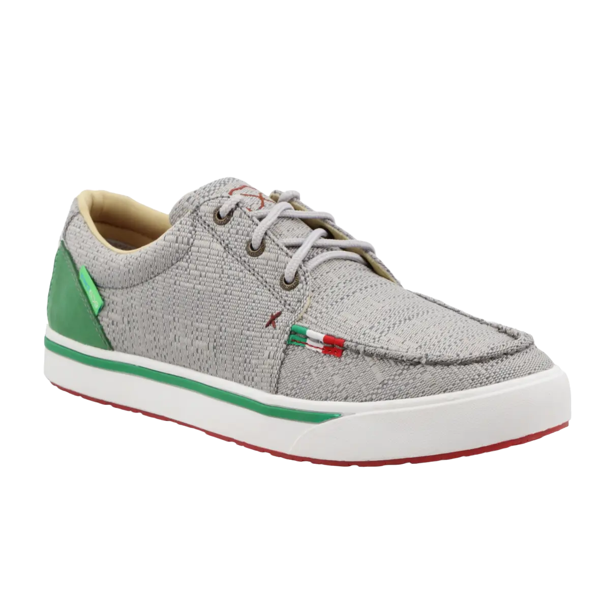 Twisted X® Men's Casual Light Grey & Multicolor Kick Shoes MCA0054